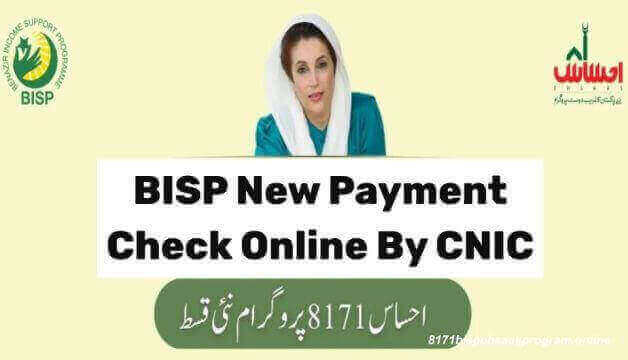 BISP New Payment Check Online By CNIC 2024
