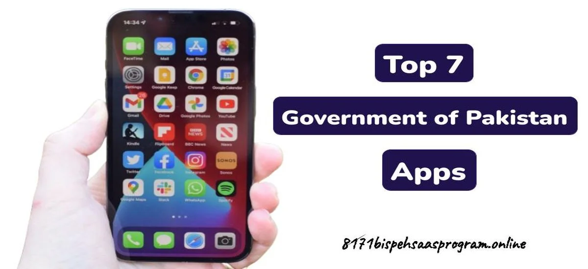 Top 7 Government of Pakistan Apps