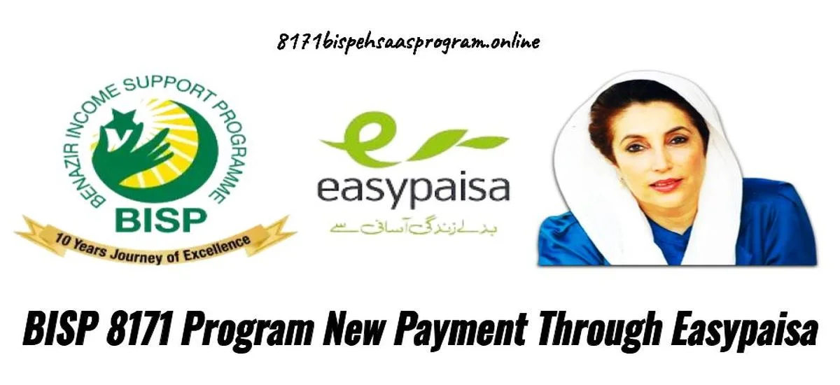 BISP 8171 Program New Payment Through Easypaisa