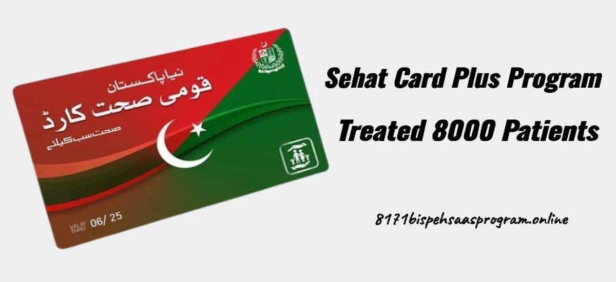 Sehat Card Plus Program Treated 8000 Patients in March 2024