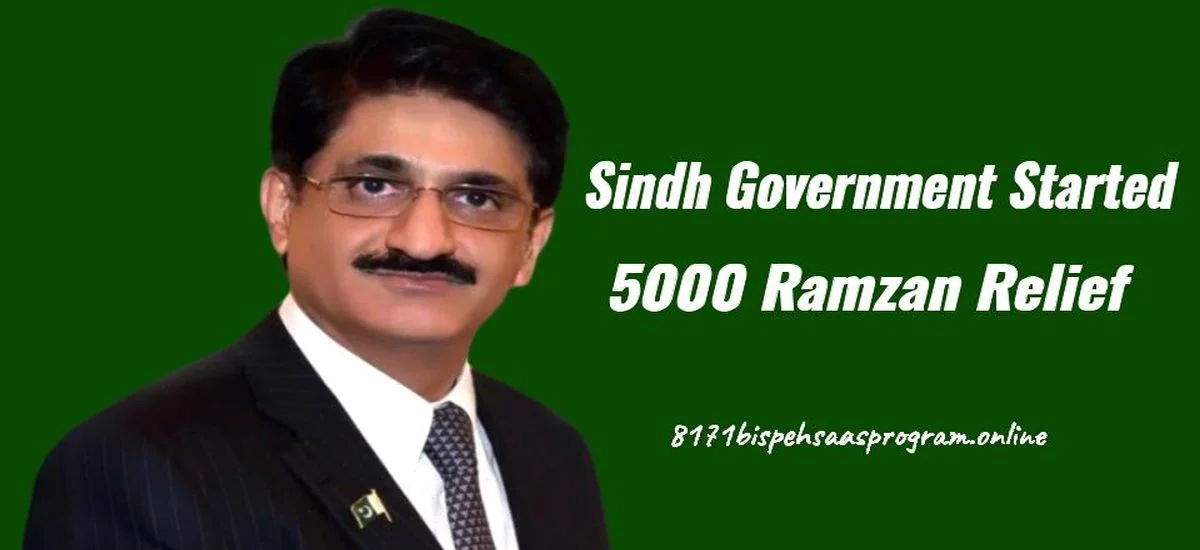 Sindh Government Started 5000 Ramzan Relief